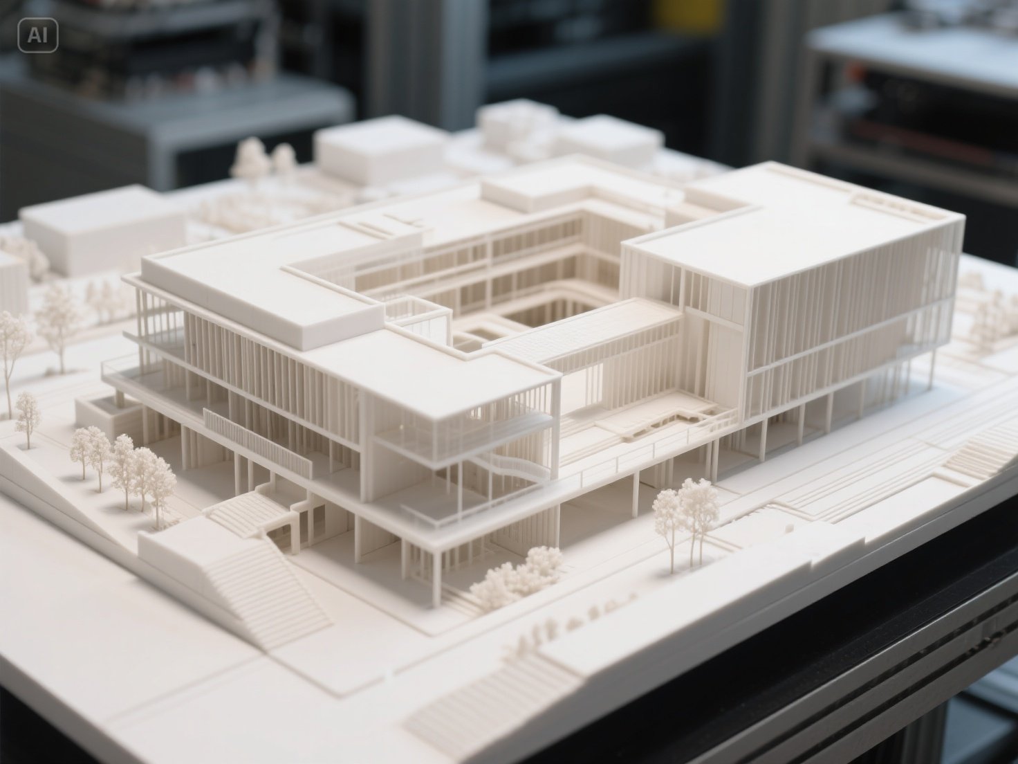 Architectural Model 3D Printing Image 1