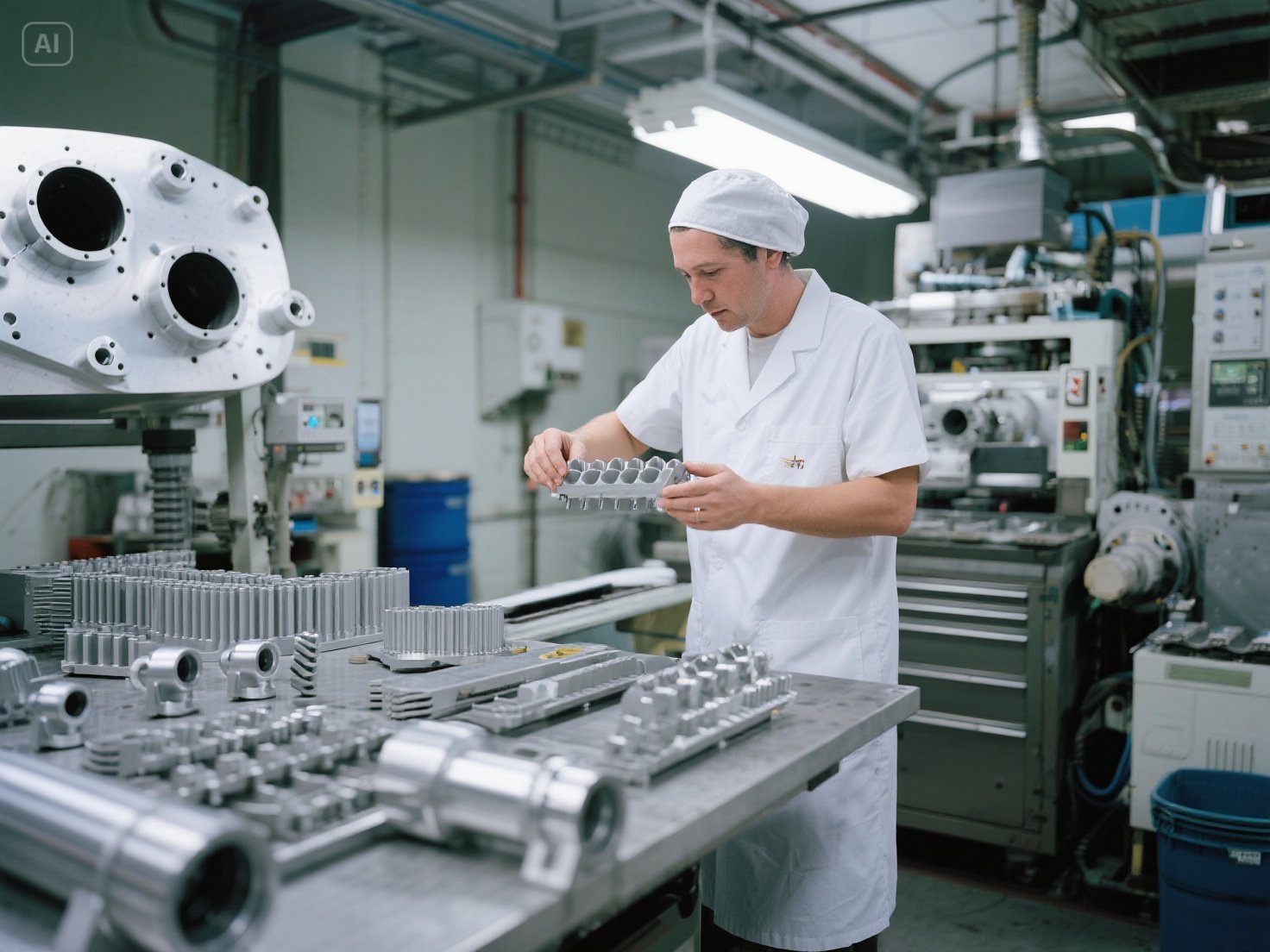 Aerospace Component Processing Image 1