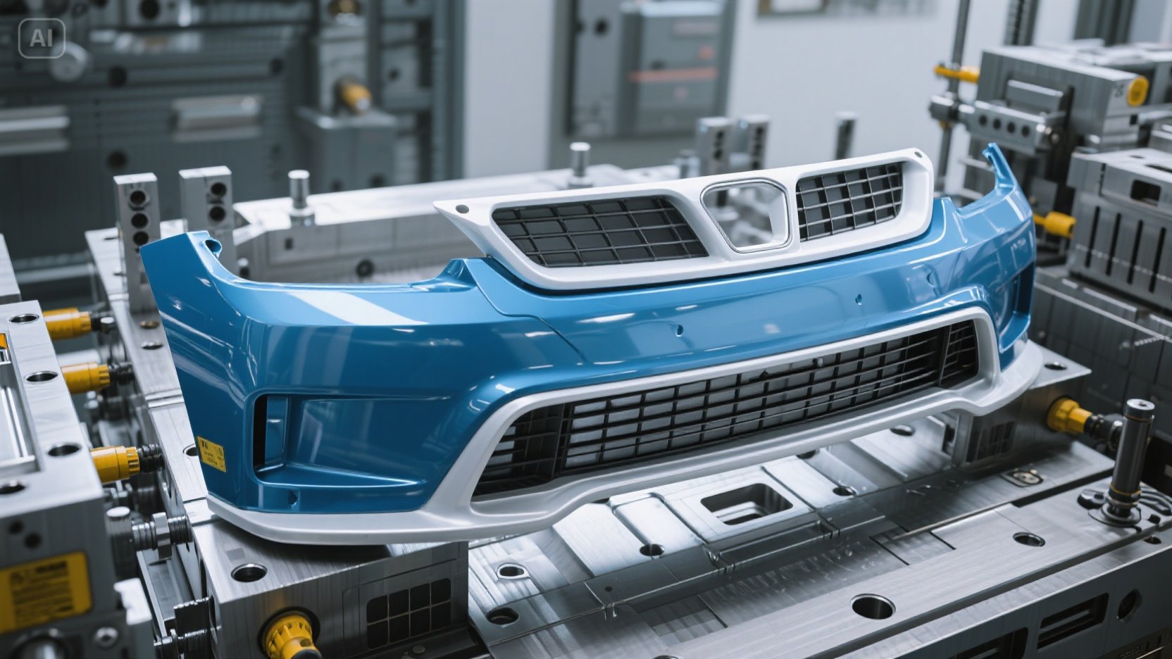 Automotive Bumper Injection Mold