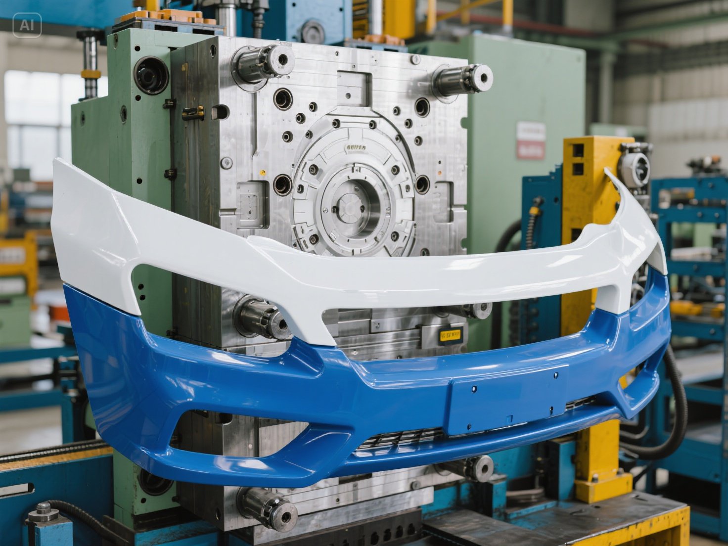 Automotive Bumper Injection Mold Image 1