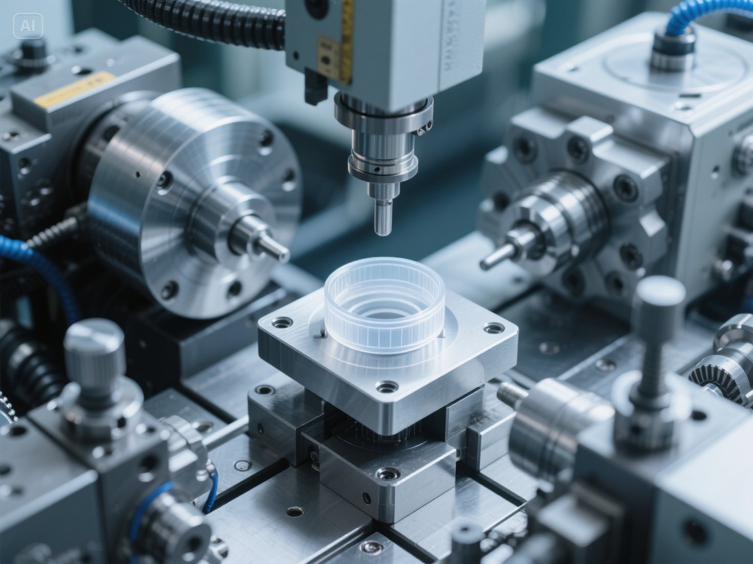 Optical Equipment Plastic Component Processing Image 1